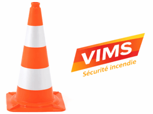 cône de signalisation 50 cm